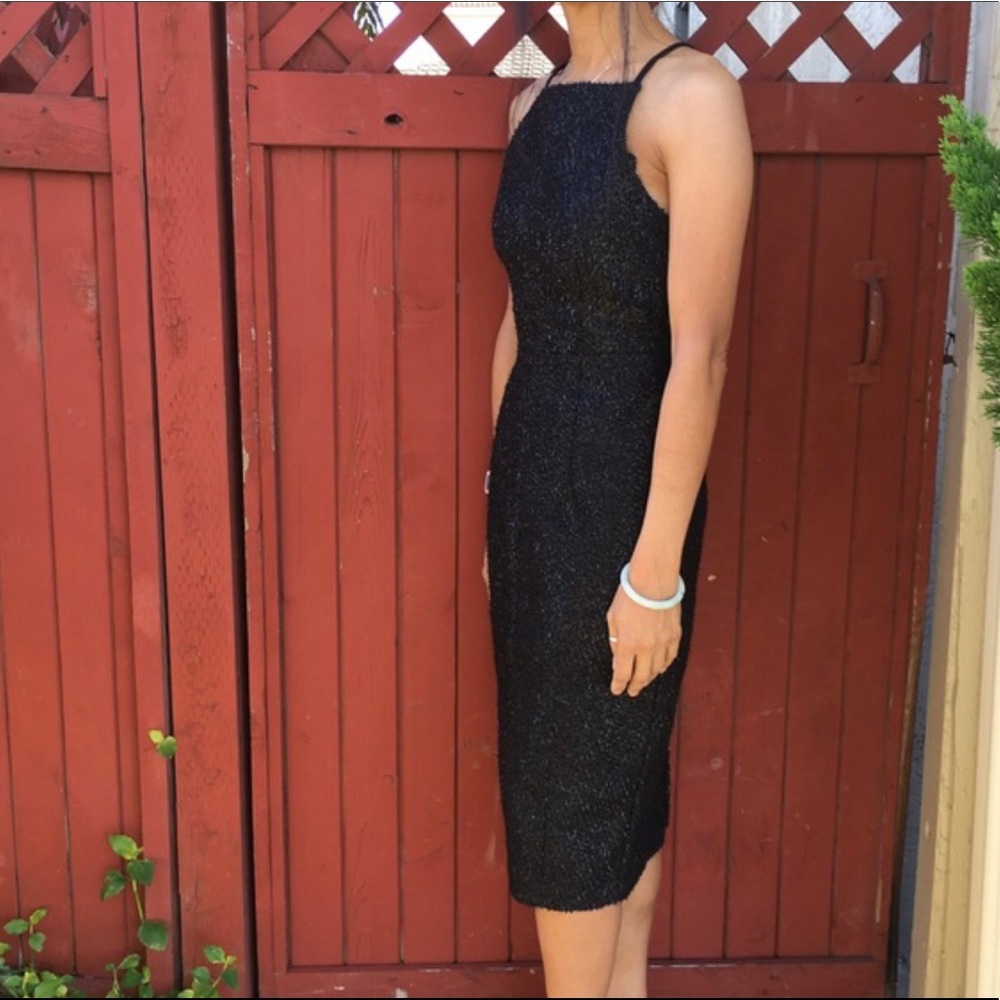 H&M High Neck Sparkly Dress